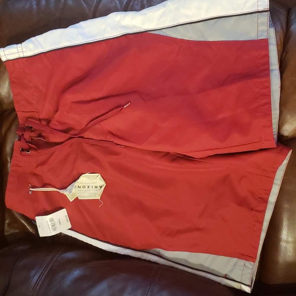Red Arizona Swimming Trunks